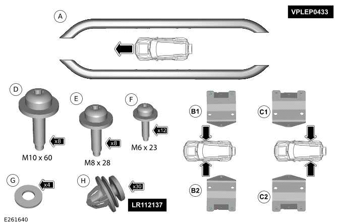 Fixed Side Steps and Side Tubes