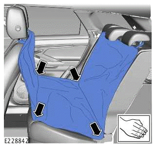 Protective Seat Cover - Second Row - 110