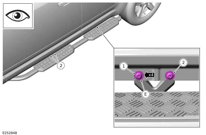 Fixed Side Steps and Side Tubes