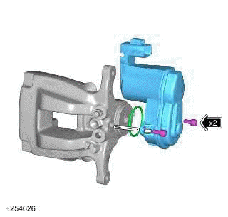 Brake Caliper - Vehicles With: 350mm Brake Disc