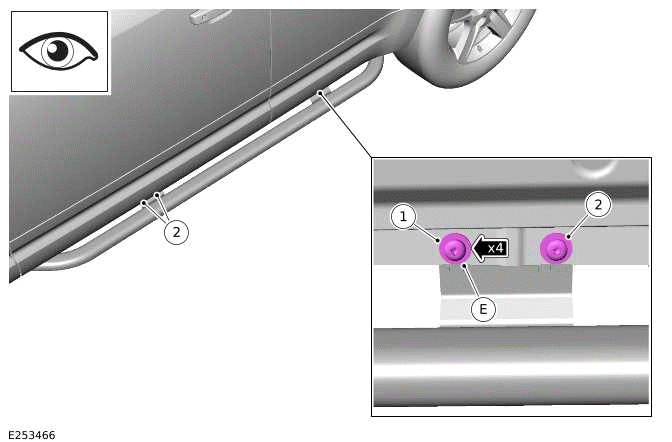 Fixed Side Steps and Side Tubes