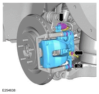 Brake Caliper - Vehicles With: 365mm Brake Disc