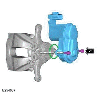 Brake Caliper - Vehicles With: 365mm Brake Disc