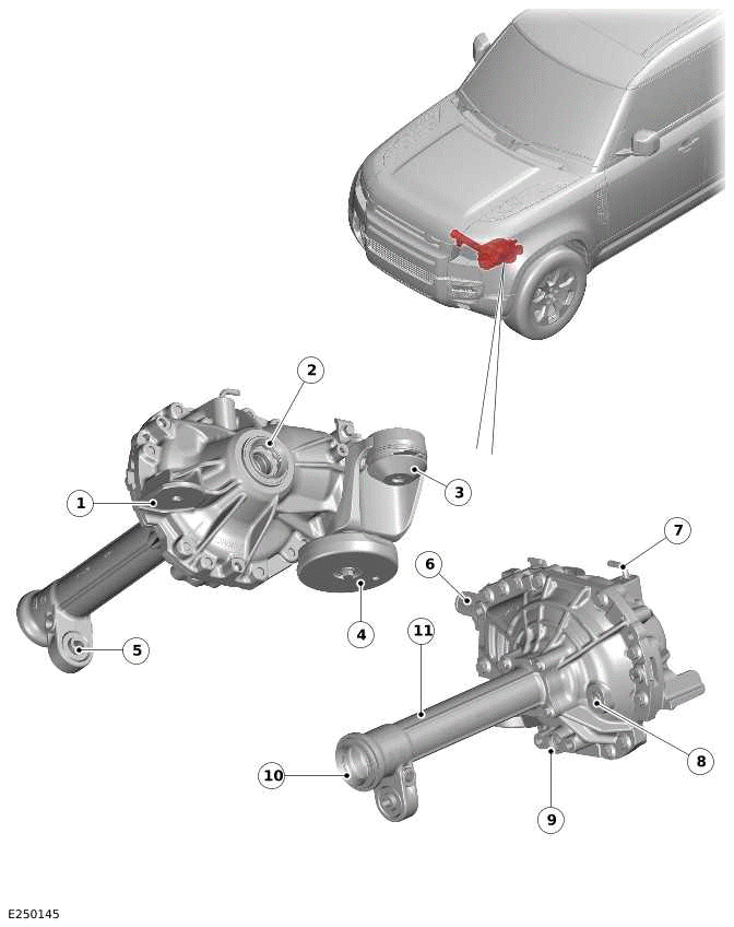 Front Drive Axle/Differential