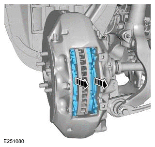 Brake Pads 6 Piston Fixed Caliper